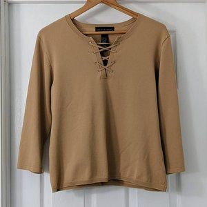 August Silk Knit top